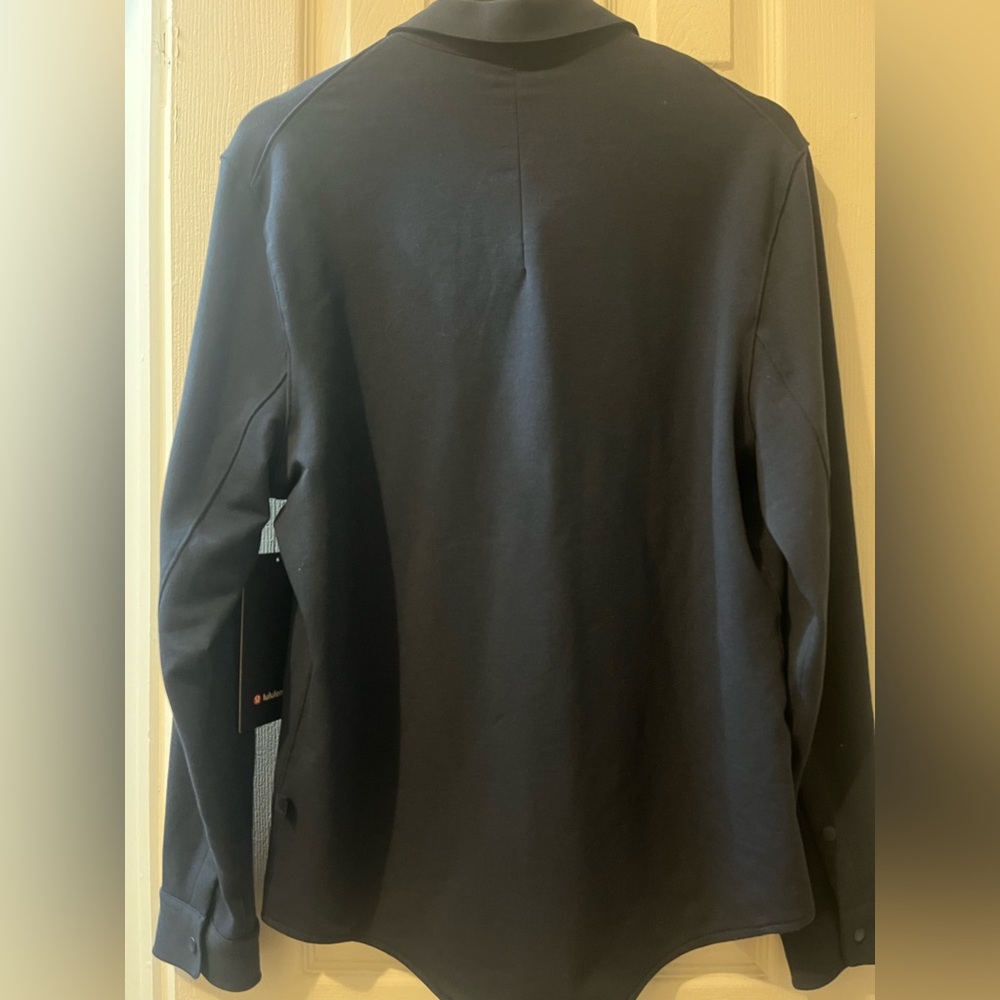 Lululemon Athletica Stretch French Terry Overshirt Shirt Jacket - Picture 5 of 6